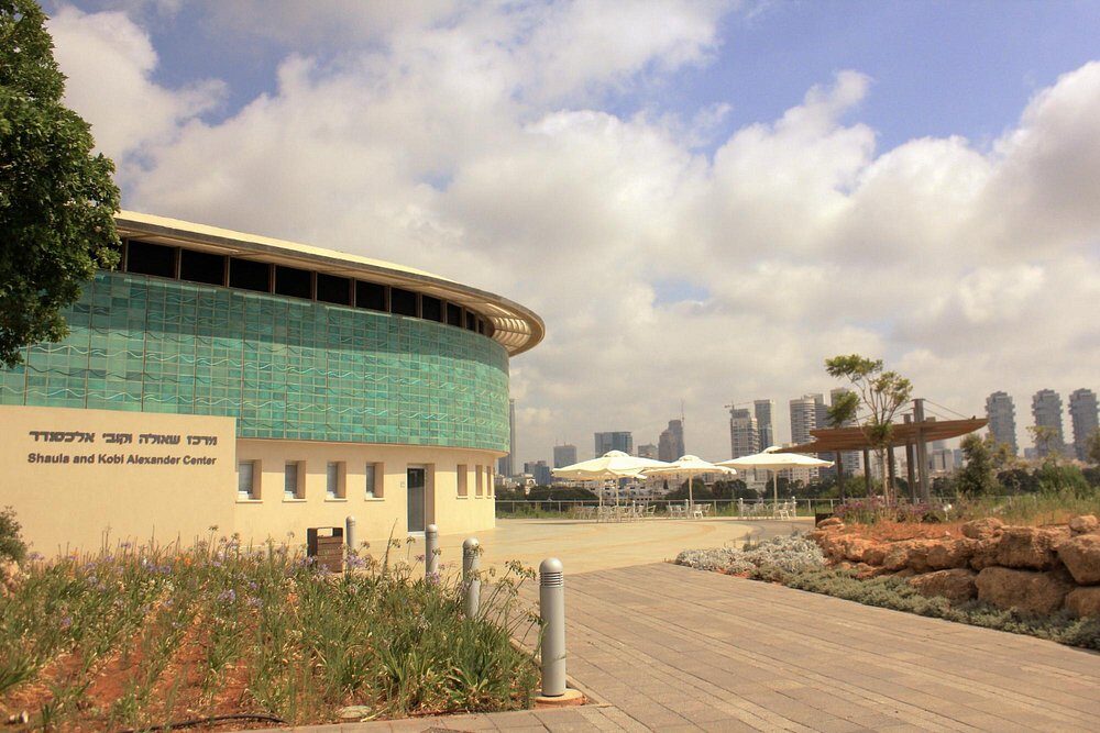 Eretz Israel Museum in Tel Aviv met moderne architectuur
