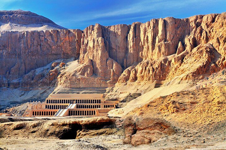 Vallei der Koningen bij Luxor met rotsgraven